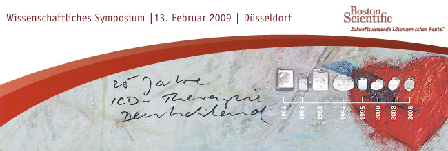 25 Jahre ICD-Therapie - Wissenschaftliches Symposium 13.2.2009 Düsseldorf